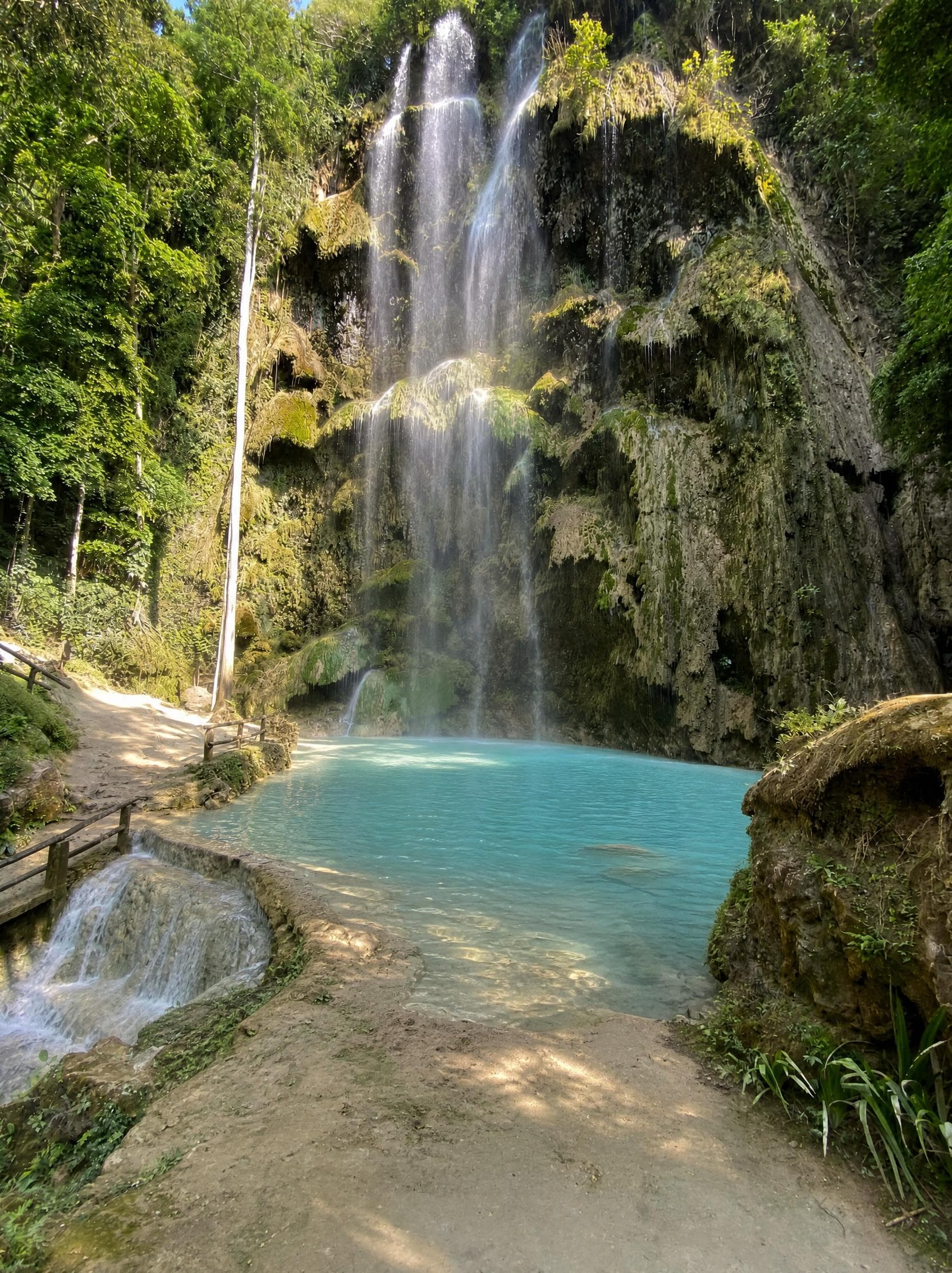 Tumalog Falls plunge pool, Oslob